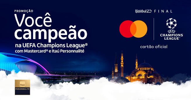 Promoção Mastercard 2023 Viva o Sonho na UEFA CHAMPIONS LEAGUE - Ganhando  Promoções